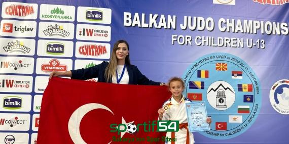 Büyükşehirli judocu Balkanlar’da gümüş madalyanın sahibi oldu